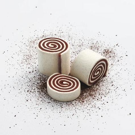 NOROHY Vanilla Marshmallow & Hazelnut Gianduja Spirals Recipe