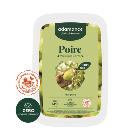 Adamance Green Williams Pear Purée