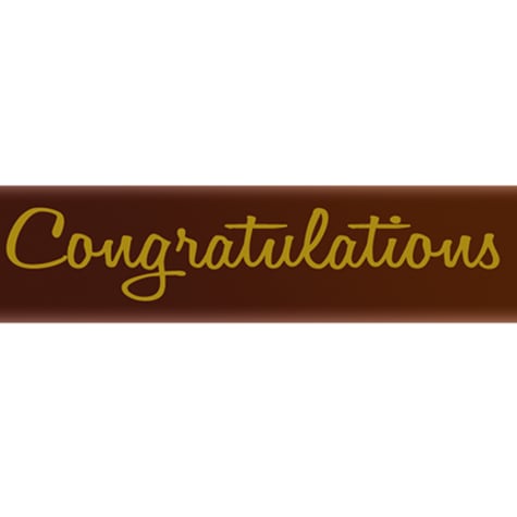 Congratulation rectangle