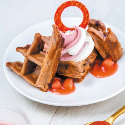 STRAWBERRY INSPIRATION WAFFLE Image