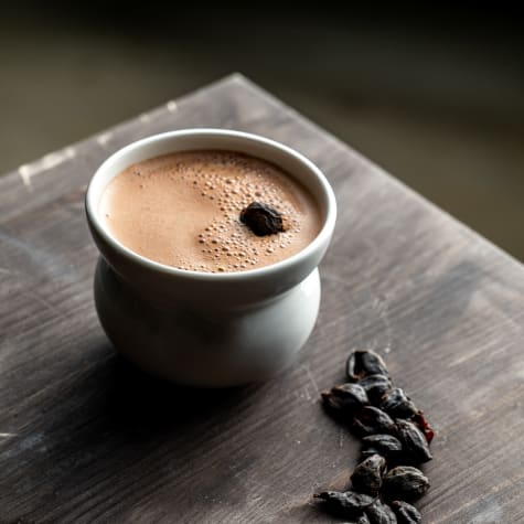 VALRHONA CASCARA COFFEE HOT CHOCOLATE