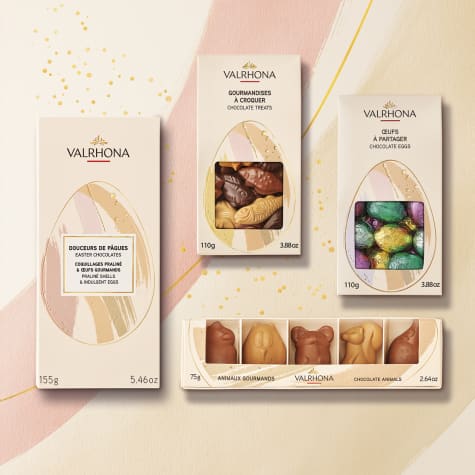 Collection chocolat de Pâques Gourmets Valrhona