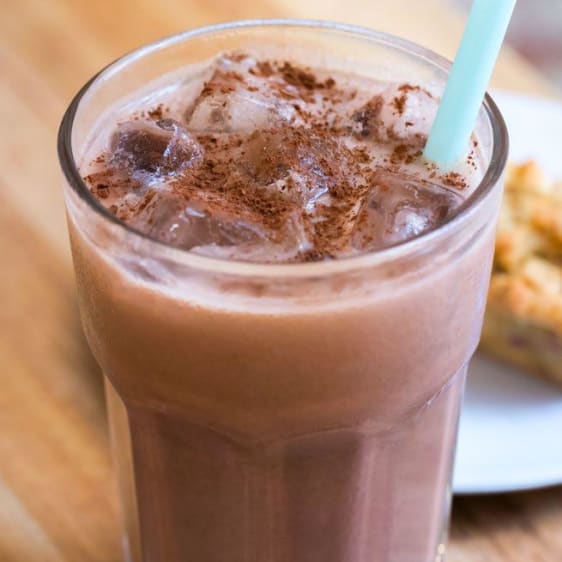 Lifestyle image of hot chocolate mix