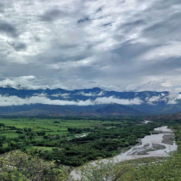 In the heart of the Rio Bigote valley