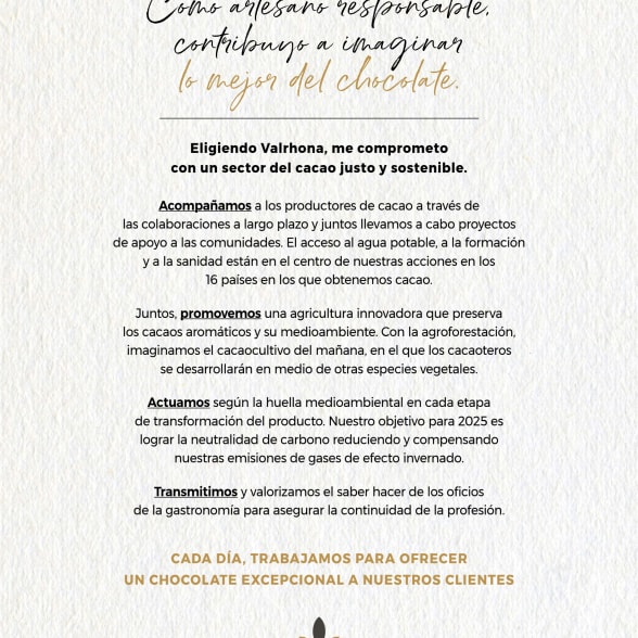 Charte rse Valrhona