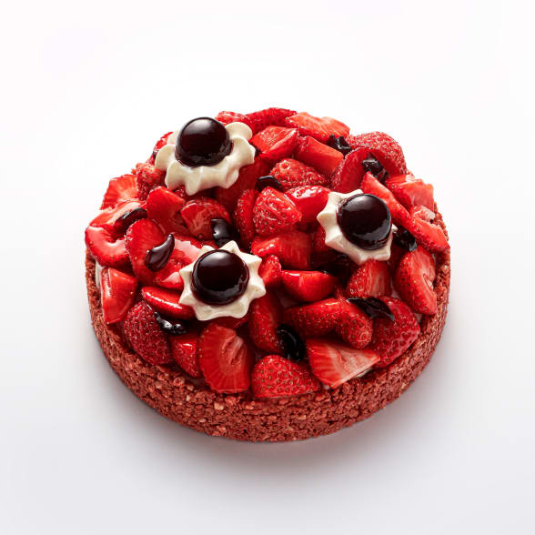 Strawberry Hibiscus Dessert