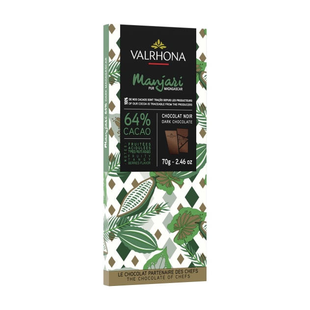 VALRHONA'S GUANAJA 70% DARK CHOCOLATE TASTING BAR