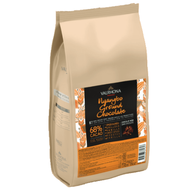 Extra Bitter Dark Chocolate Feves Valrhona