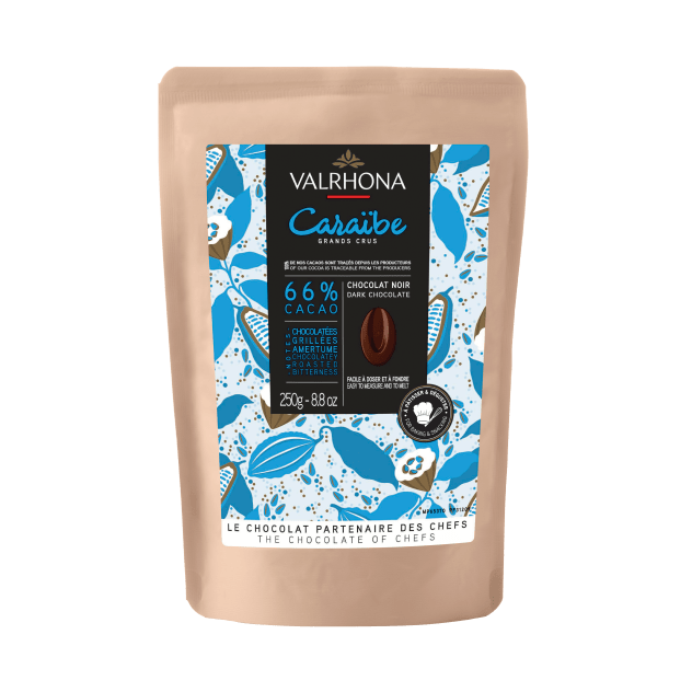 Valrhona CARAÏBE 66% 1KG Baking Bag