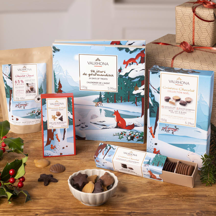 Coffret chocolat de Noël