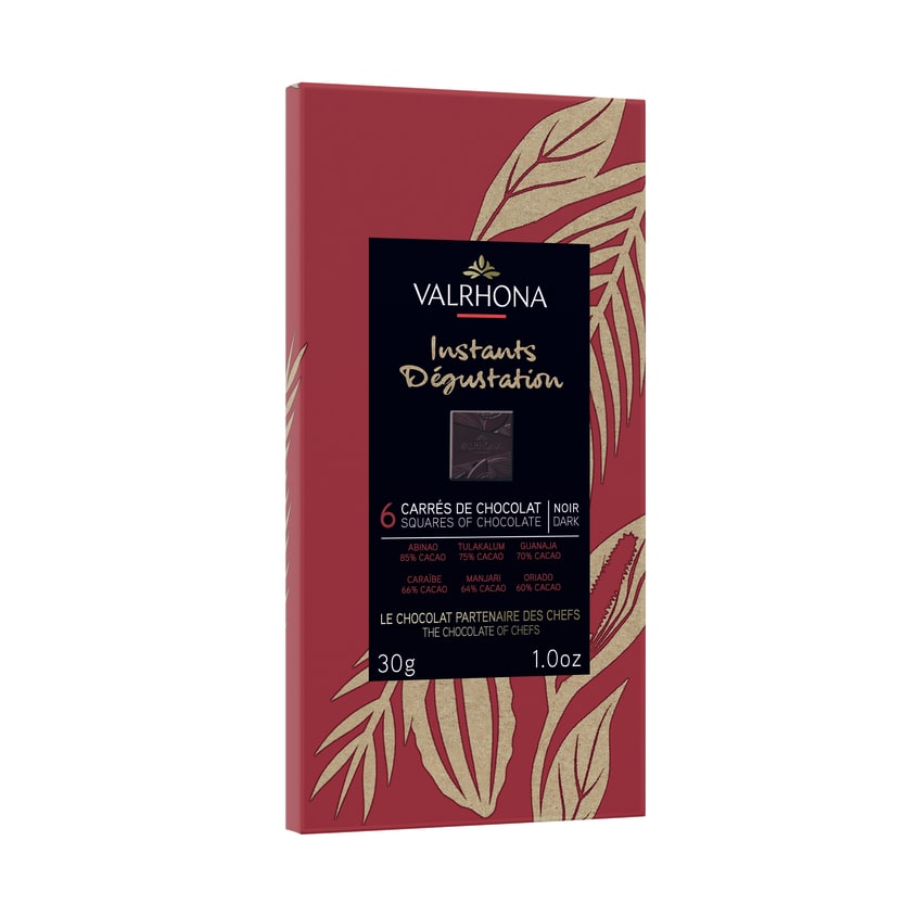 Buy Valrhona, Assorted Chocolate Tasting Squares 300g