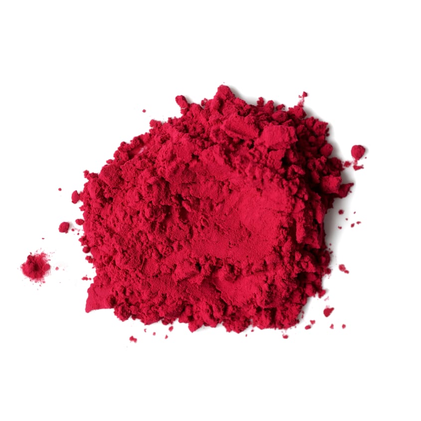 Powder outlet pink color