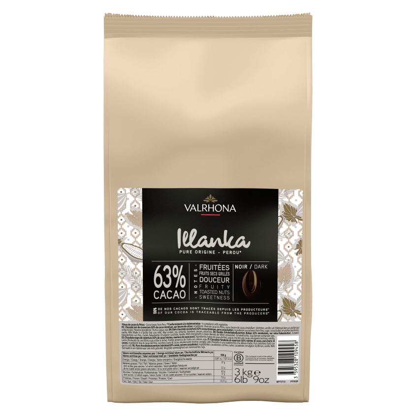 Valrhona Illanka 63% dark chocolate
