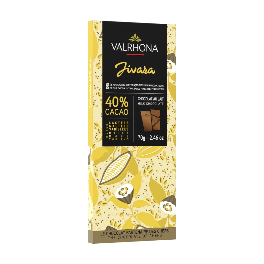 VALRHONA JIVARA 40% MILK CHOCOLATE