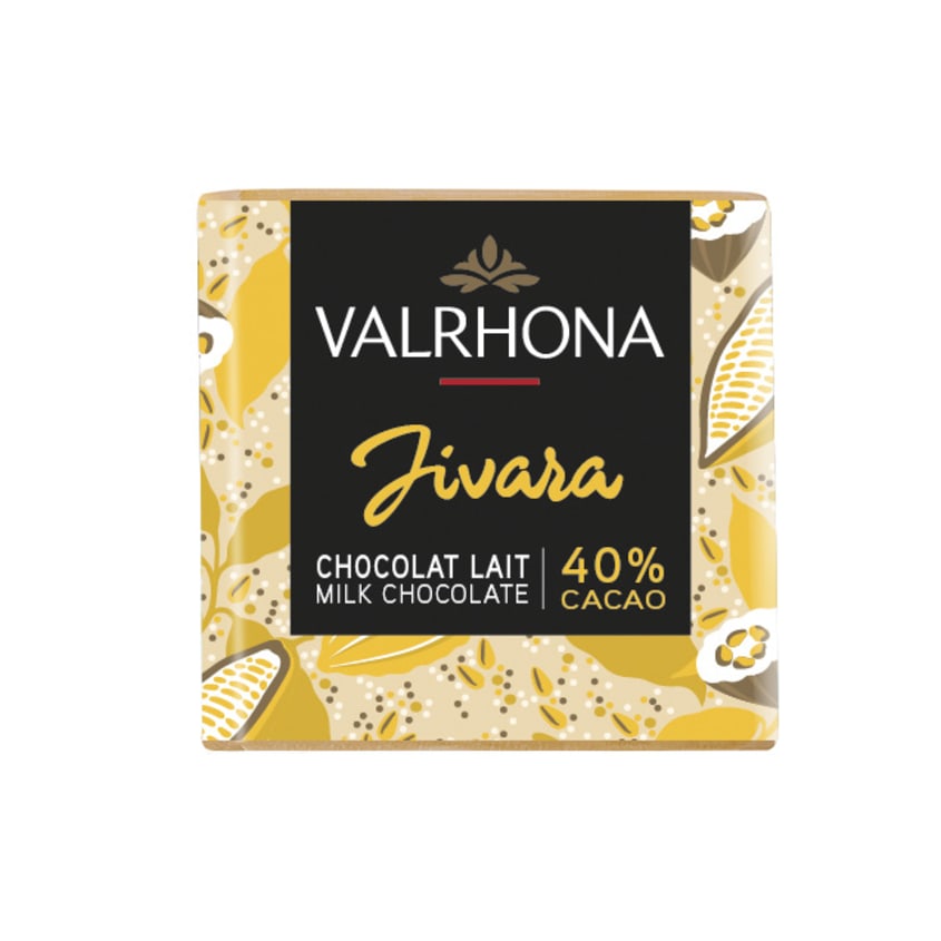 VALRHONA JIVARA MILK CHOCOLATE SQUARES