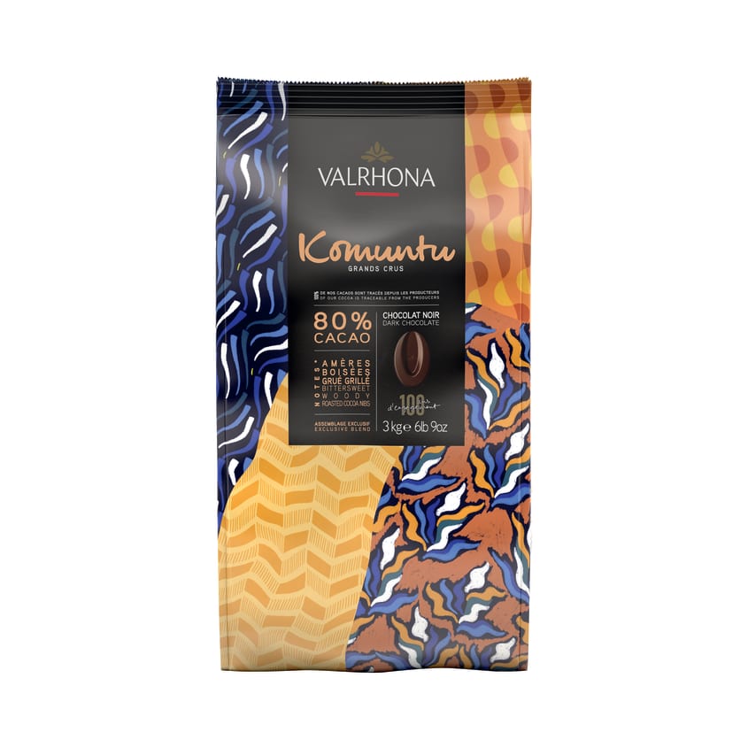 Valrhona Komuntu 80% Dark Chocolate
