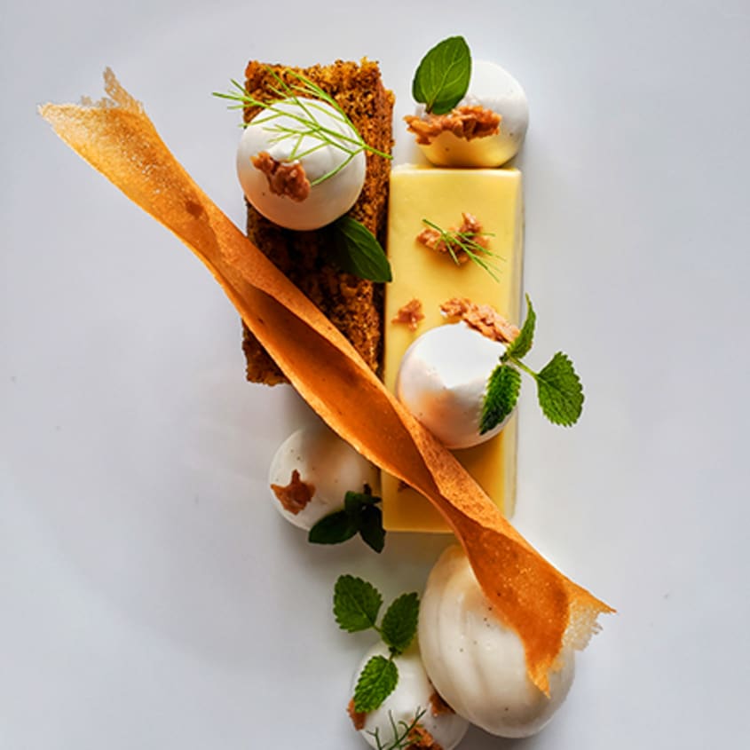 Orange plating top