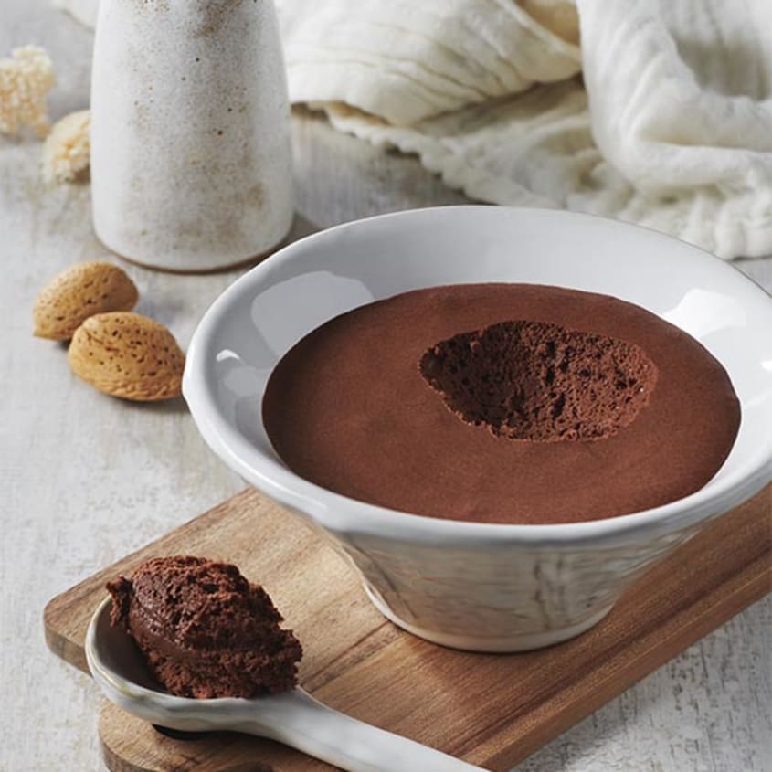 Mousse chocolat végétale