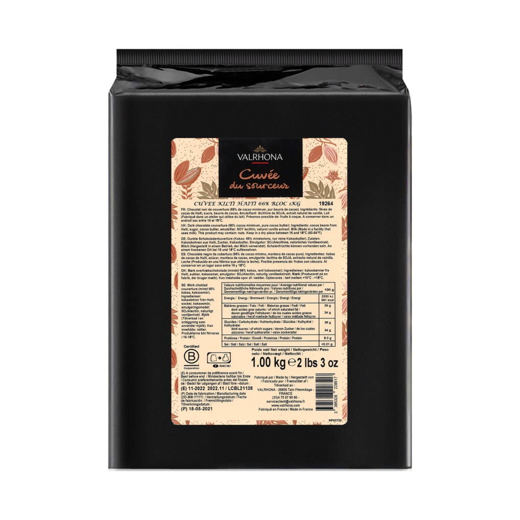 BEURRE DE CACAO  Chocolat Valrhona