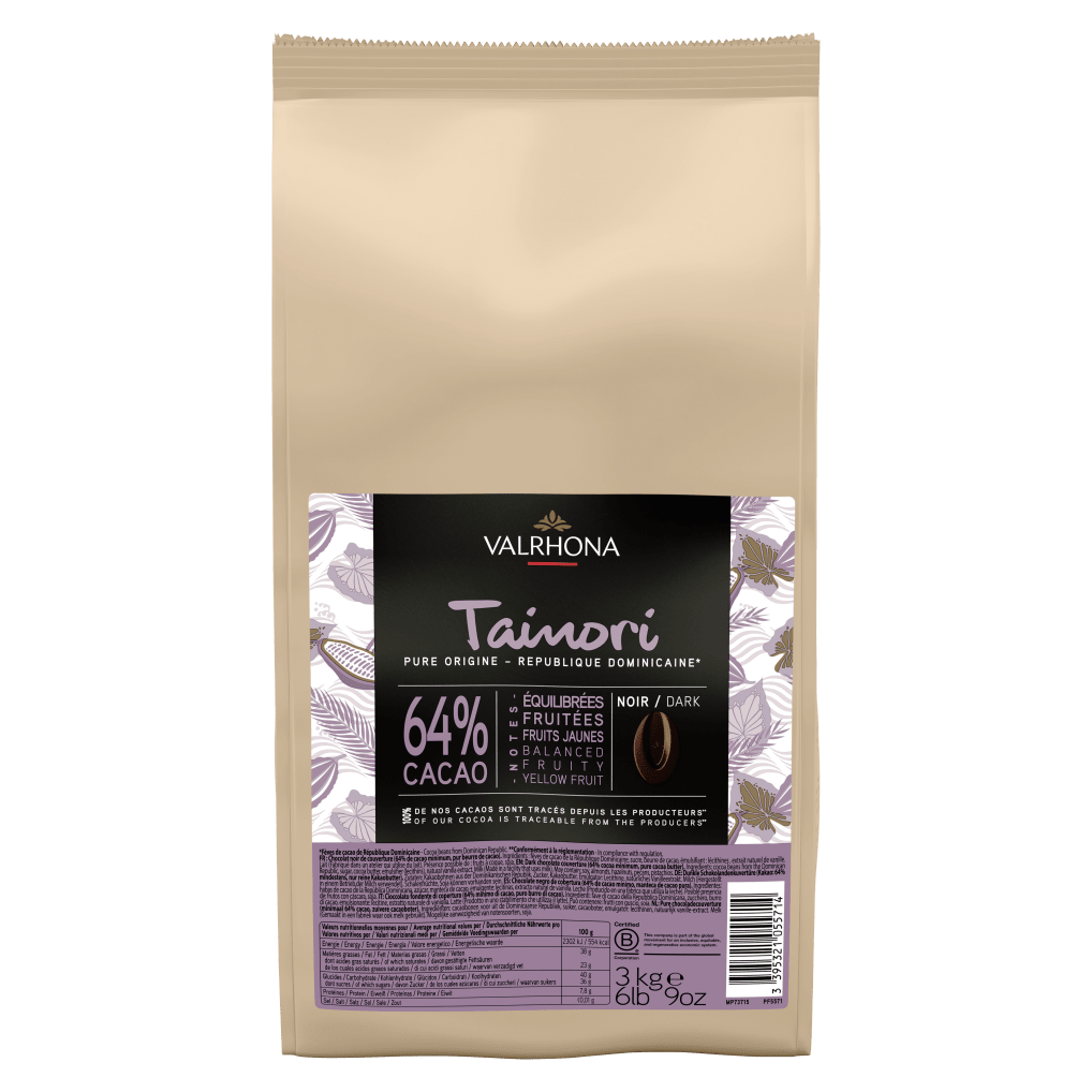 dark chocolate Taïnori 64% | Valrhona Chocolate