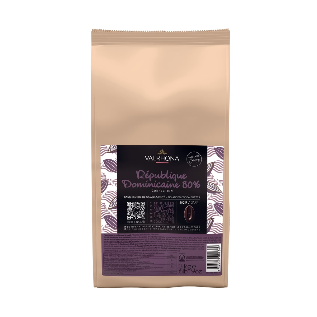 CONFECTION 80% DOMINICAN REPUBLIC | Valrhona