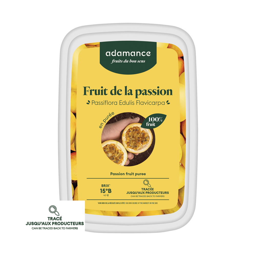 Dominican Republic Passion fruit frozen purée