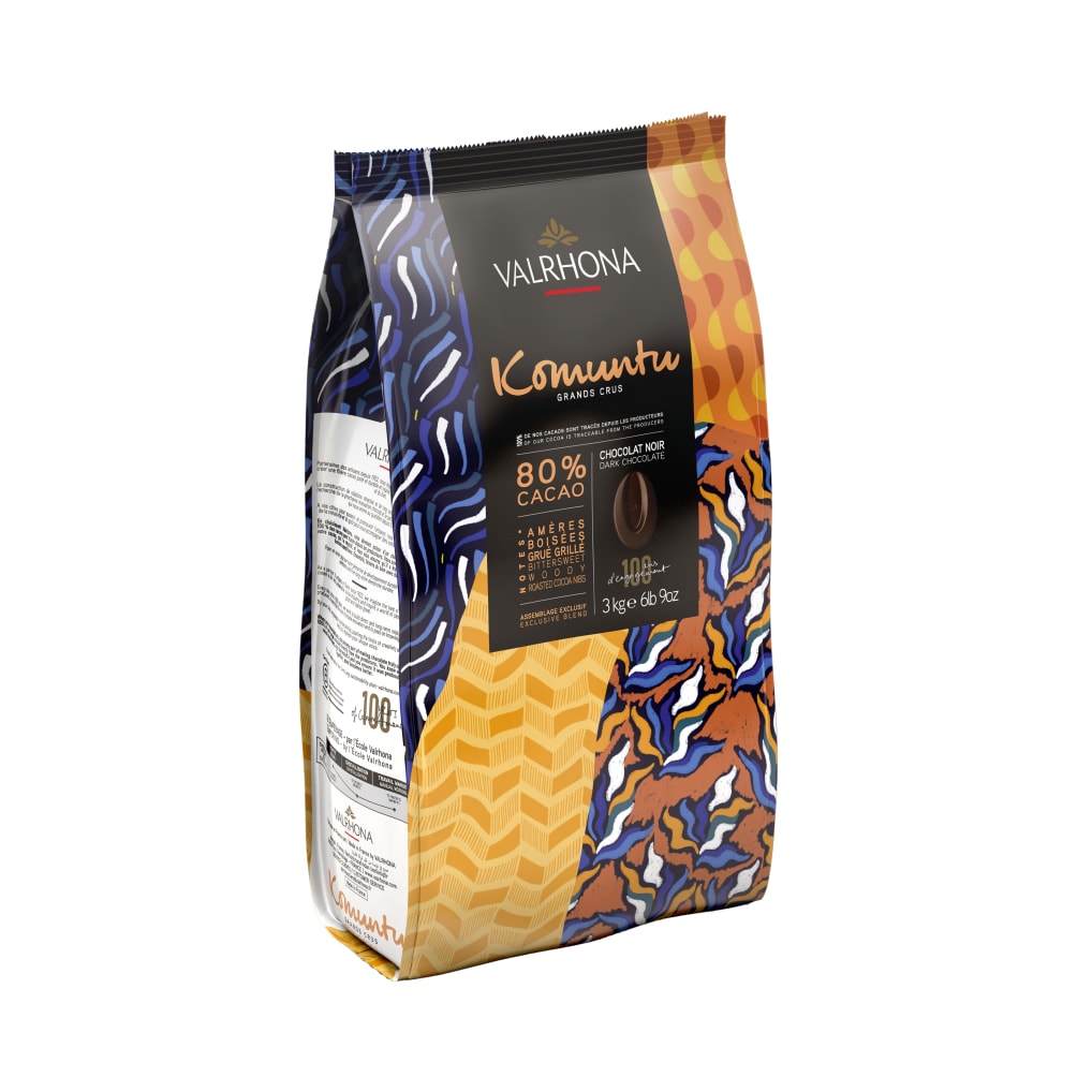 Valrhona Komuntu 80% Dark Chocolate