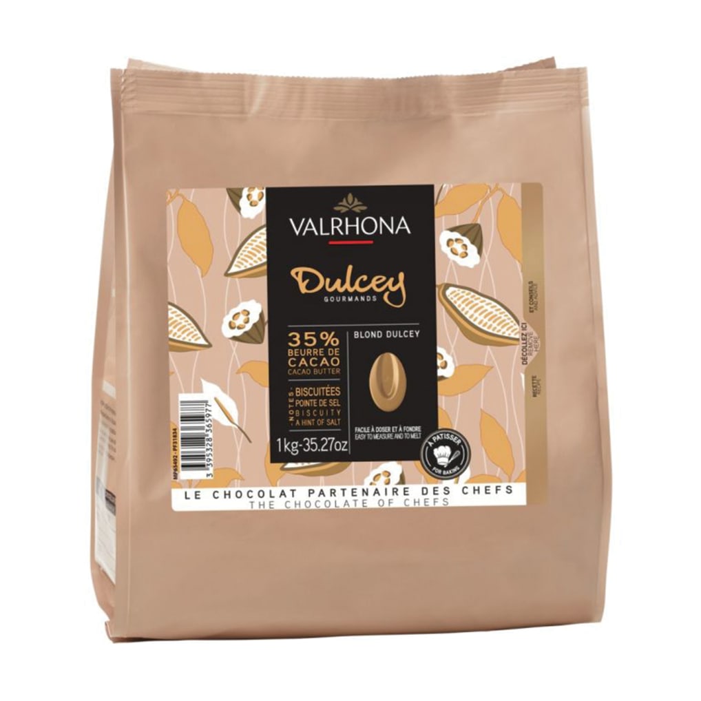 VALRHONA Dulcey 35%カカオ 1kg ✖︎2 Valrhona DULCEY 35% Baking Bag 1Kg