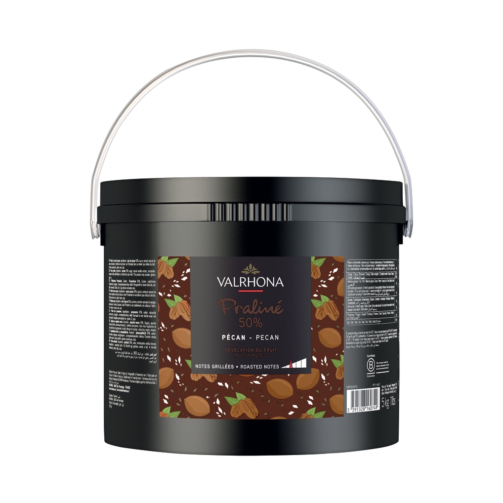VALRHONA 50% PECAN PRALINE