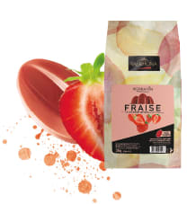 Chocolat de Couverture Inspiration Fraise 250g Valrhona -  , Achat, Vente