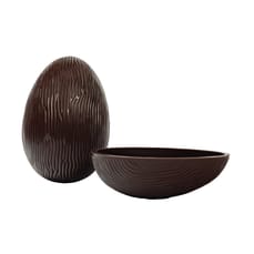 Dark chocolate Molded eggs