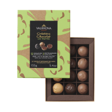 GIFT BOX 12 TRUFFLES DARK MILK DULCEY