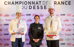 Alexandre LEGRAS et Marion WICKAERT Champions de France du Dessert 2024