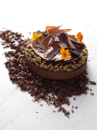 Tarte Humus by Claure Hetzler & l'Ecole Valrhona