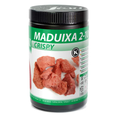 Bite-size “crispy” versions of our freeze-dried fruit add crunchy textures to dry preparations.