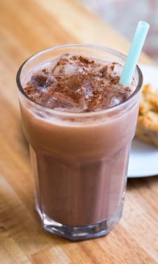 Lifestyle image of hot chocolate mix