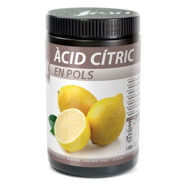 Citric acid of natural origin