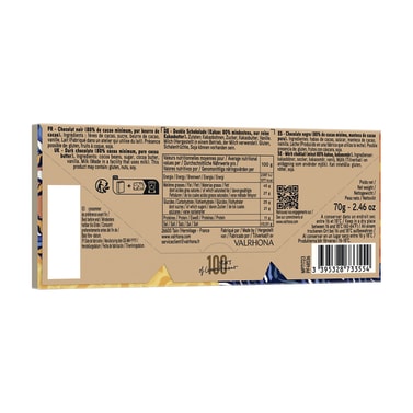 Valrhona Komuntu 80% Dark Chocolate