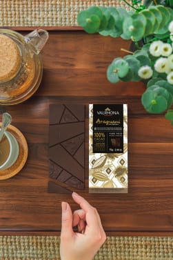 Valrhona Araguani 100%, Single Origin Dark Tasting Bar