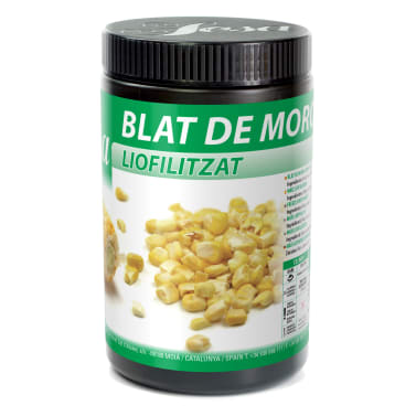 The whole freeze dried range of fruits, vegetable and flowers will help you to bring crunchy textures and maximum purity of flavors.