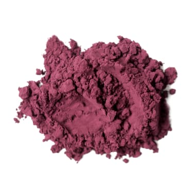 Purple food coloring powder