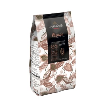 Alpaco chocolate packaging Valrhona