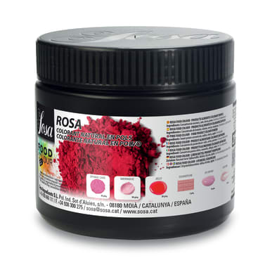 pink food coloring powder