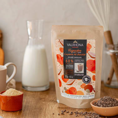 Nyangbo Ground Chocolate chocolate packaging Valrhona