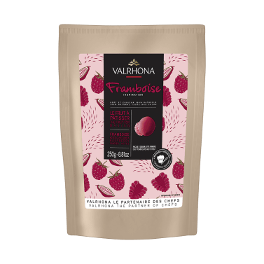 Pack shot Raspberry inspiration Baking Bag 250g