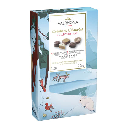 Assortiment Chocolat Douceurs de Noël 140 g Valrhona : achat, vente -  Cuisine Addict