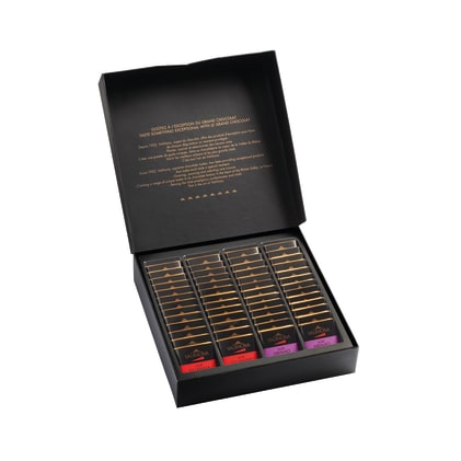 COLLECTION GRANDS CRUS 8X70G VALRHONA LUXURIOUS FRENCH CHOCOLATE