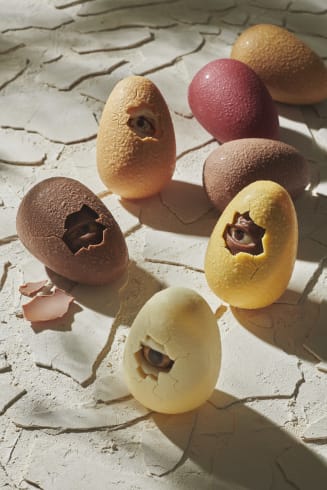 Valrhona Chocolate Drako Eye Eggs