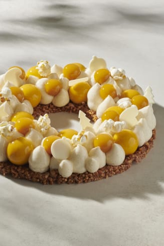 VALRHONA&#x20;TROPICAL&#x20;CROWN&#x20;RECIPE