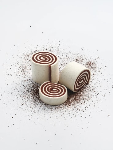 NOROHY Vanilla Marshmallow & Hazelnut Gianduja Spirals Recipe